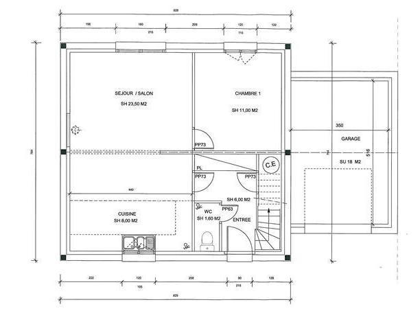 Model plan de maison gratuit