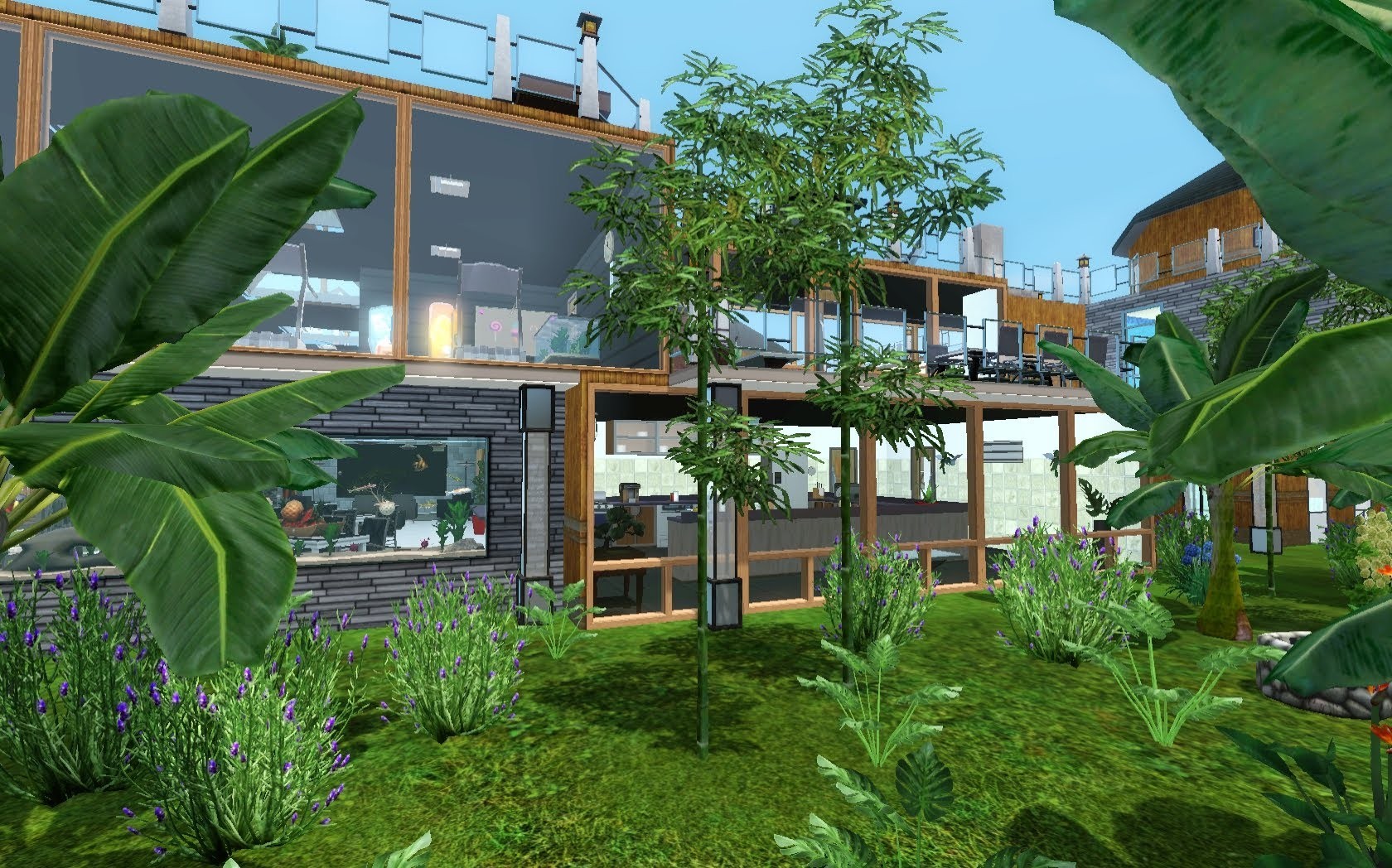 Les sims 3 plan de maison