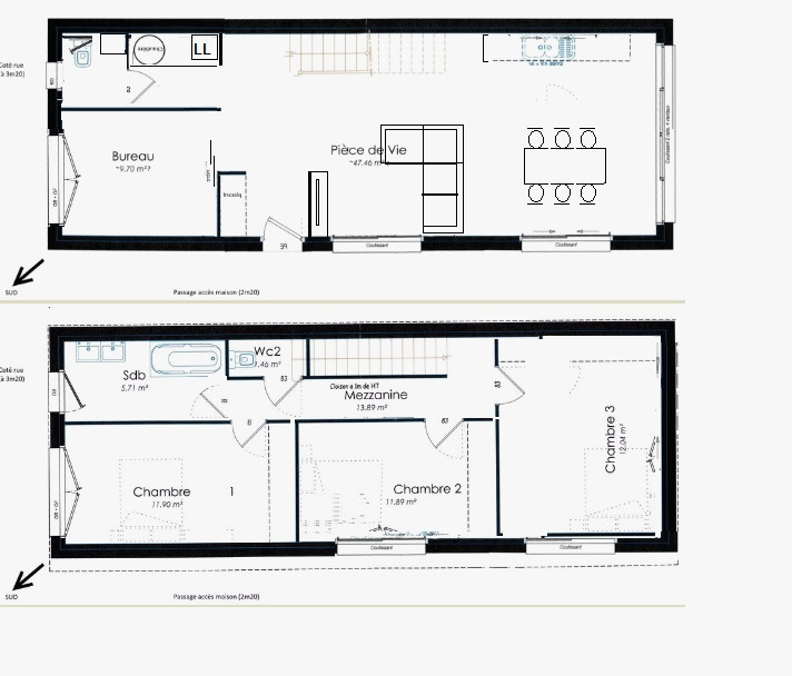 Plan de maison longueur Idées de travaux — free download