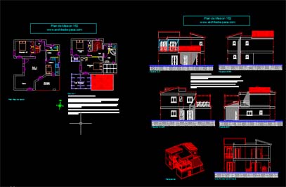 Telecharger plan de maison autocad