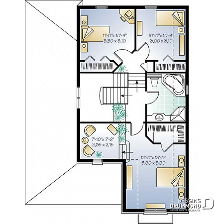 Lecture plan de maison