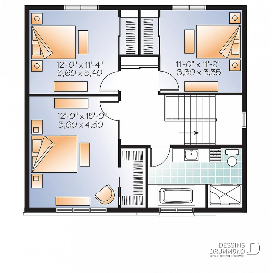 Personne qui fait des plan de maison
