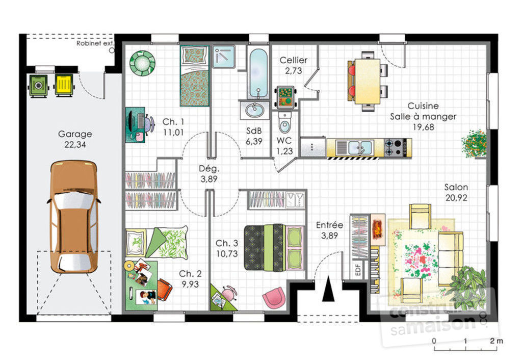 Plan de maison parfait