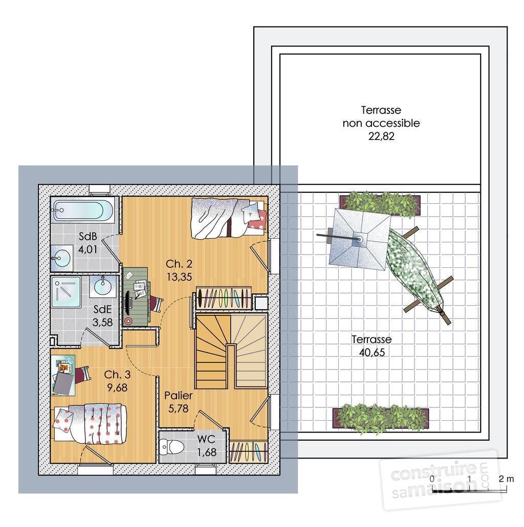 Plan de maison étrange