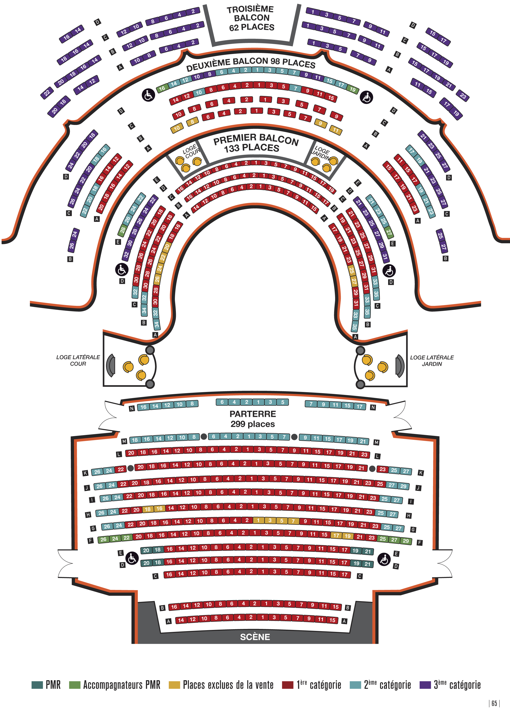 Plan salle maison de la culture clermont ferrand