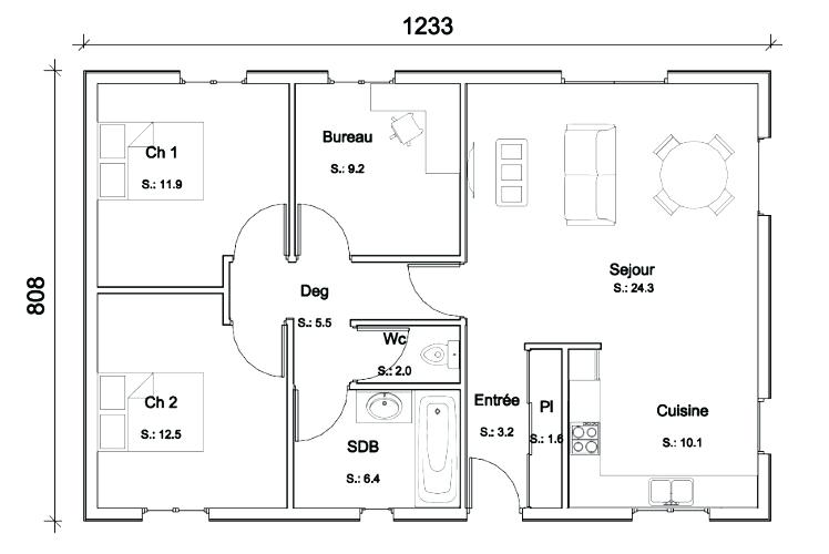 Plan de maison gratuit télécharger