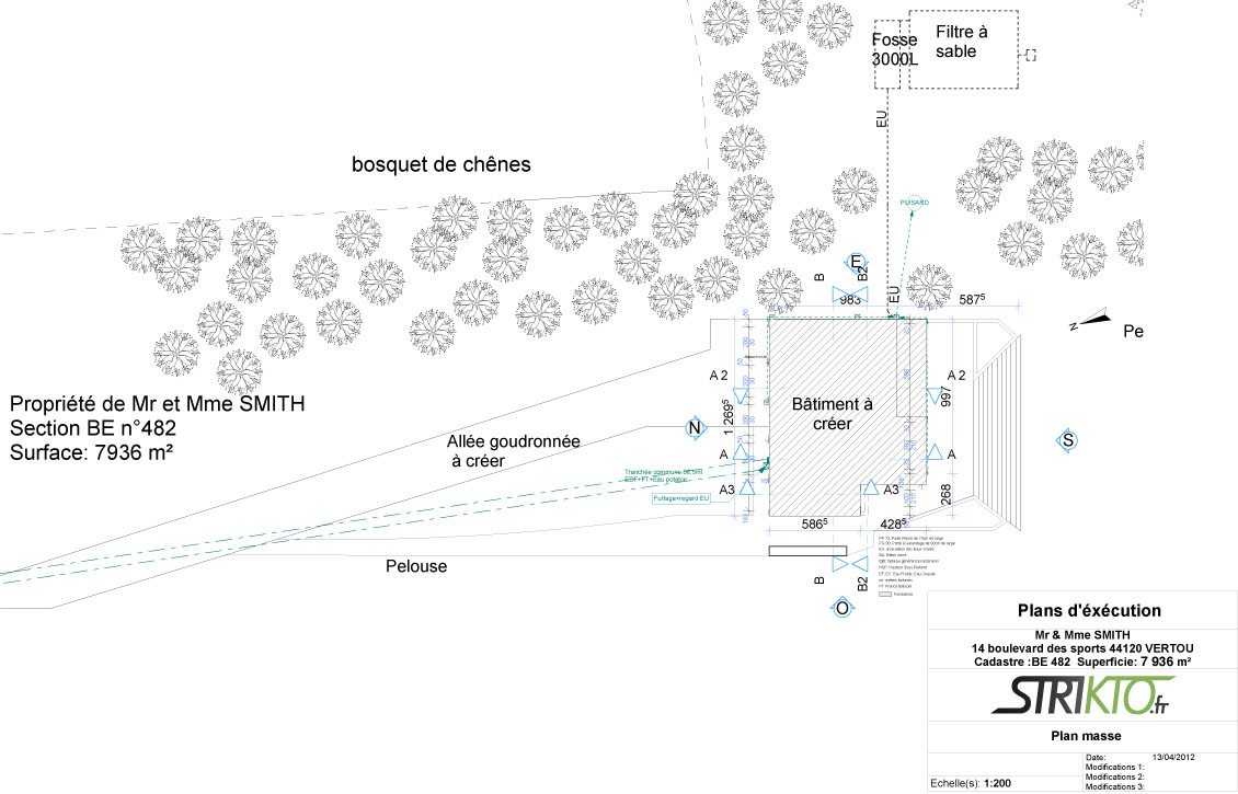Ou trouver le plan de masse de ma maison