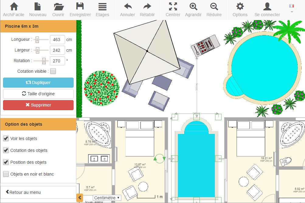 Logiciel pour faire plan de coupe maison