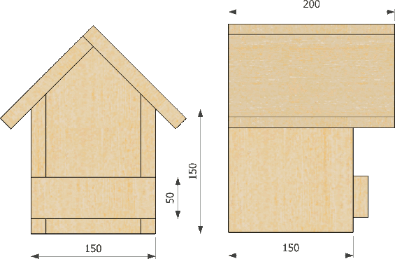 Plan de construction maison oiseaux