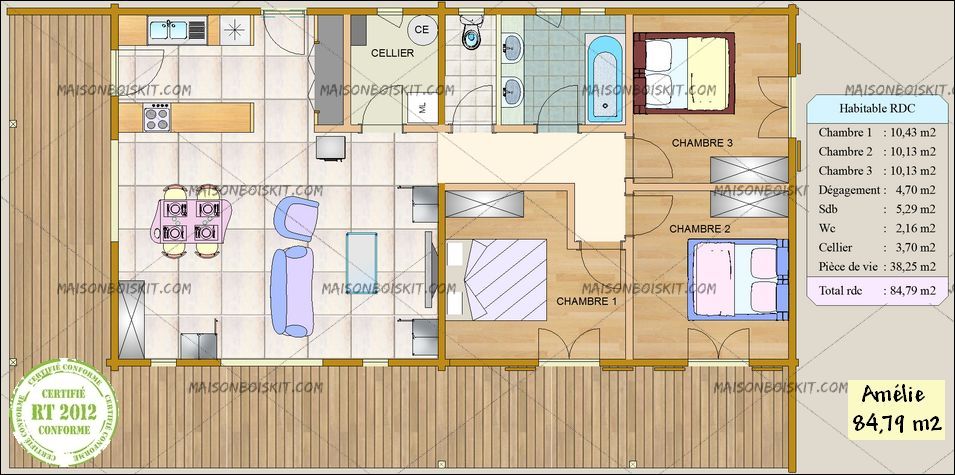 Plan de maison prix