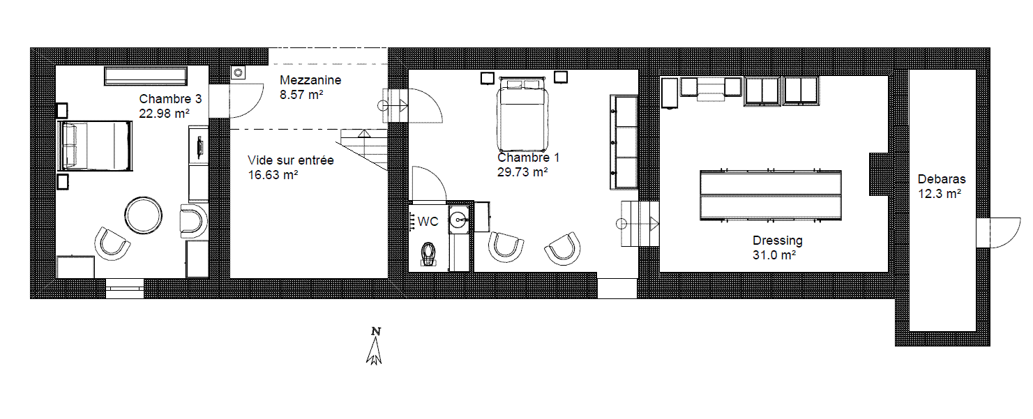 Plan de maison longère gratuit