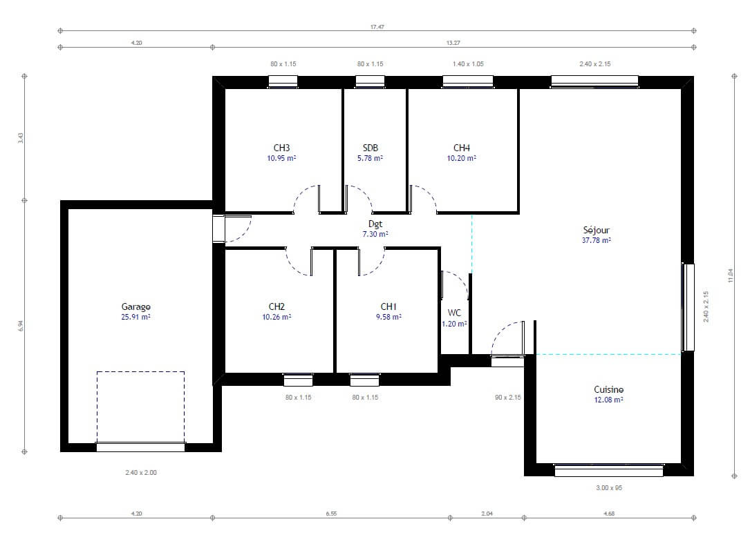Plan de maison a renover