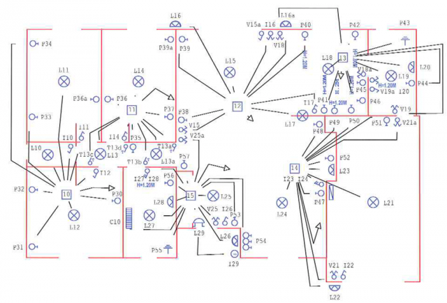 Plan de branchement electrique maison