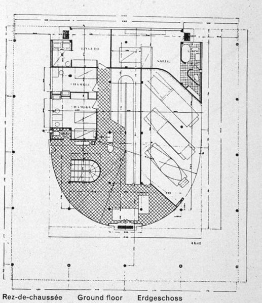 Plan de la maison savoye