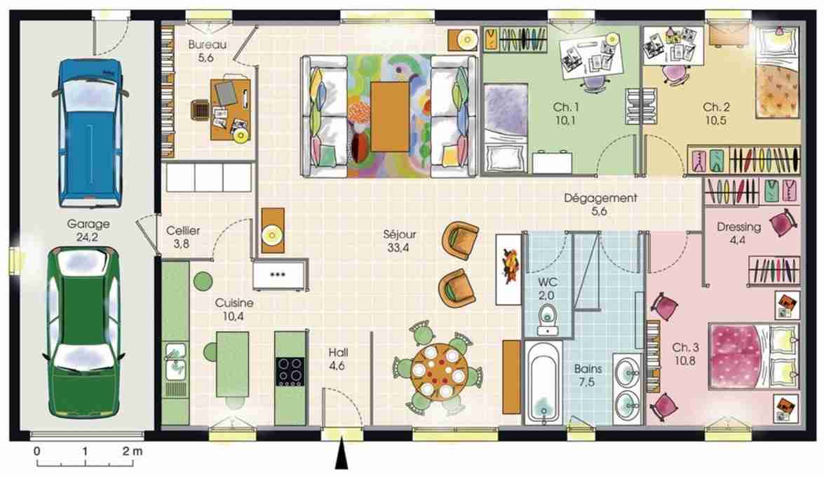 Faire un plan de maison a la main - Idées de travaux