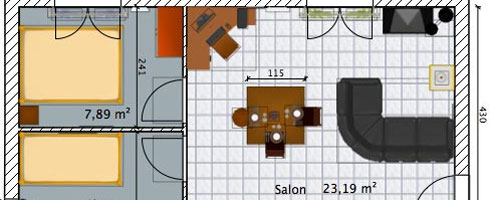 Logiciel pour modifier un plan de maison