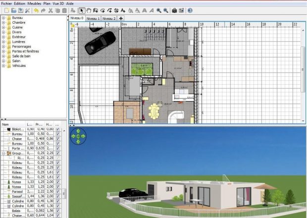 Comment dessiner un plan de maison sur excel - Idées de travaux