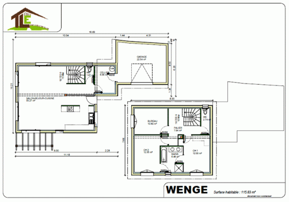 Plan de cellier maison