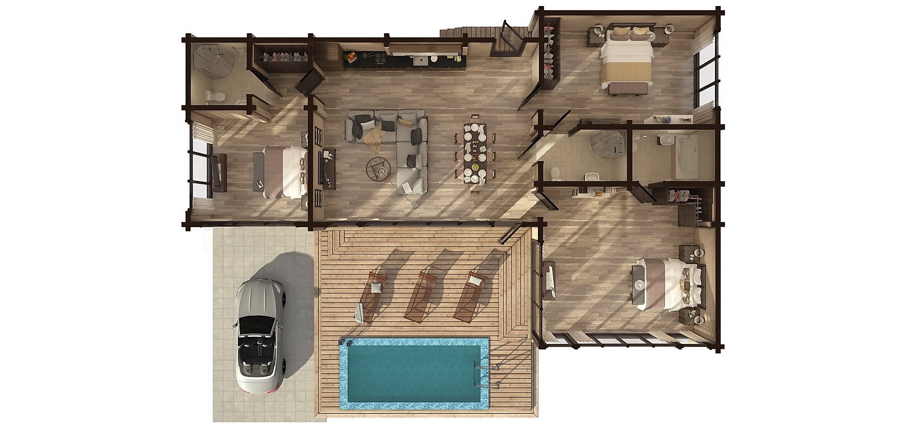 Plan de maison en thailande