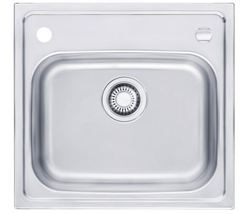 Evier cuve ronde inox franke