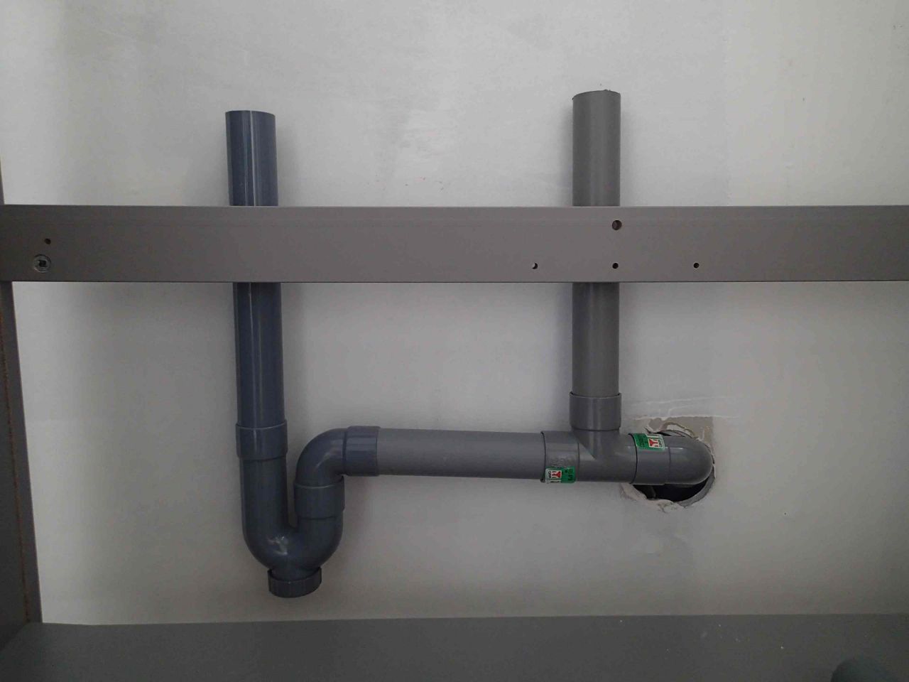 Canalisation evier