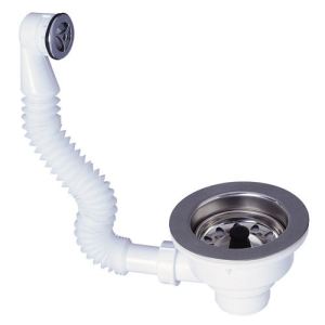 Panier inox pour bonde evier carea