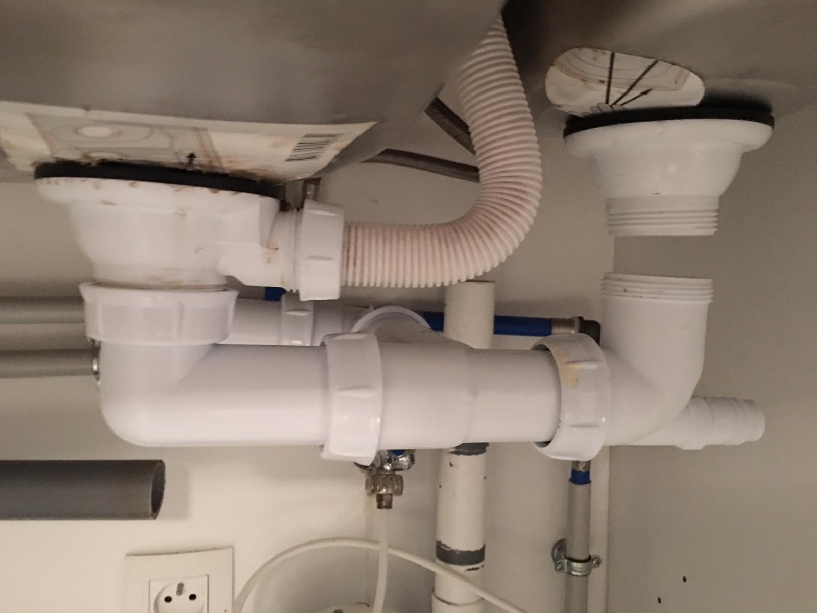Siphon sous evier