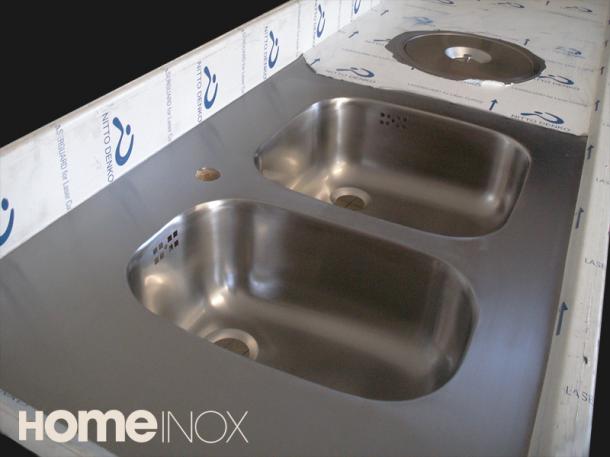 Evier a souder inox