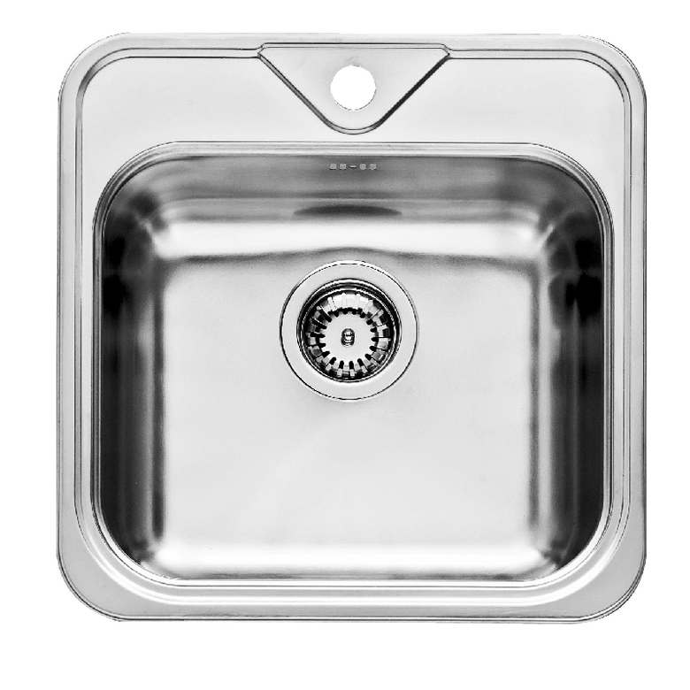Bac evier inox carré