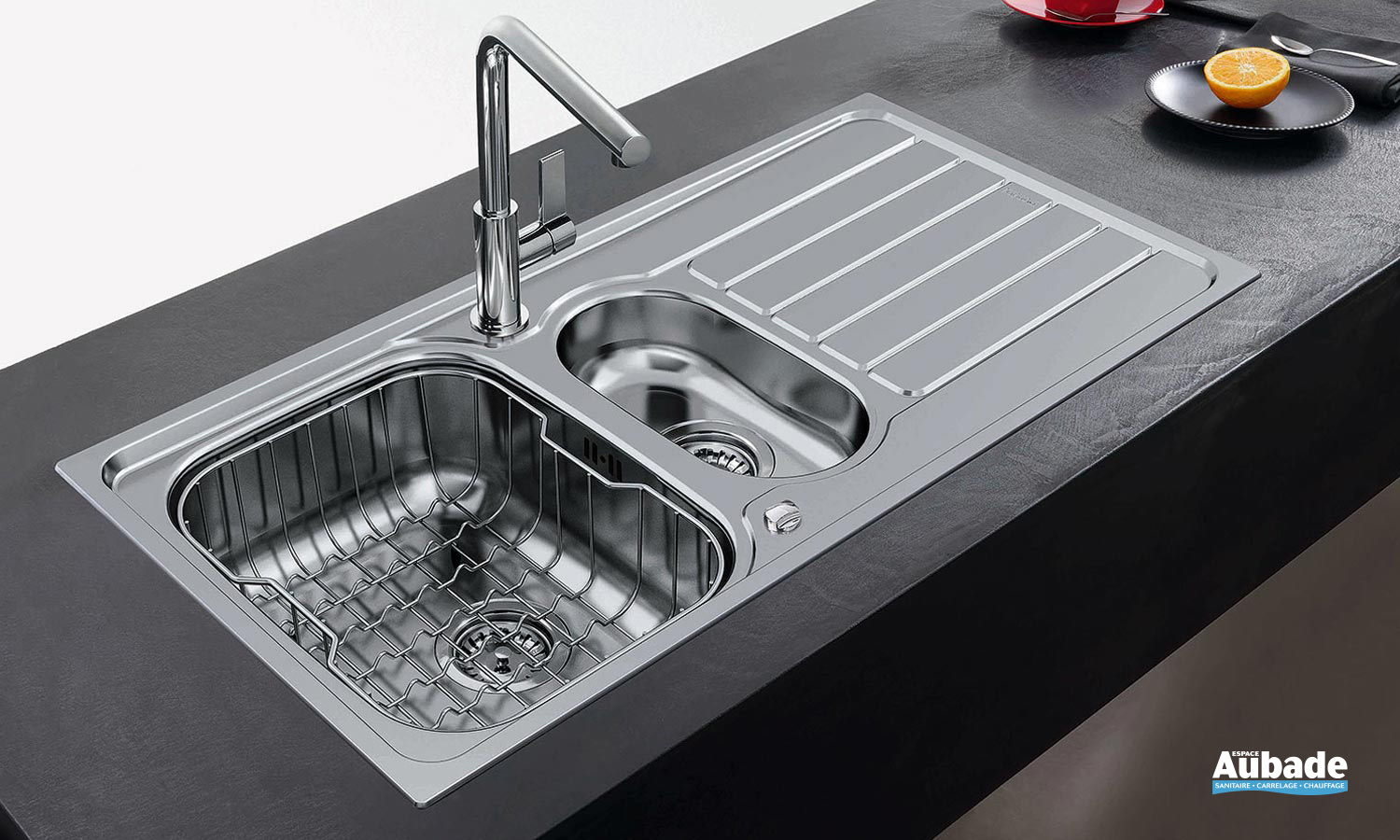 Evier franke galileo inox