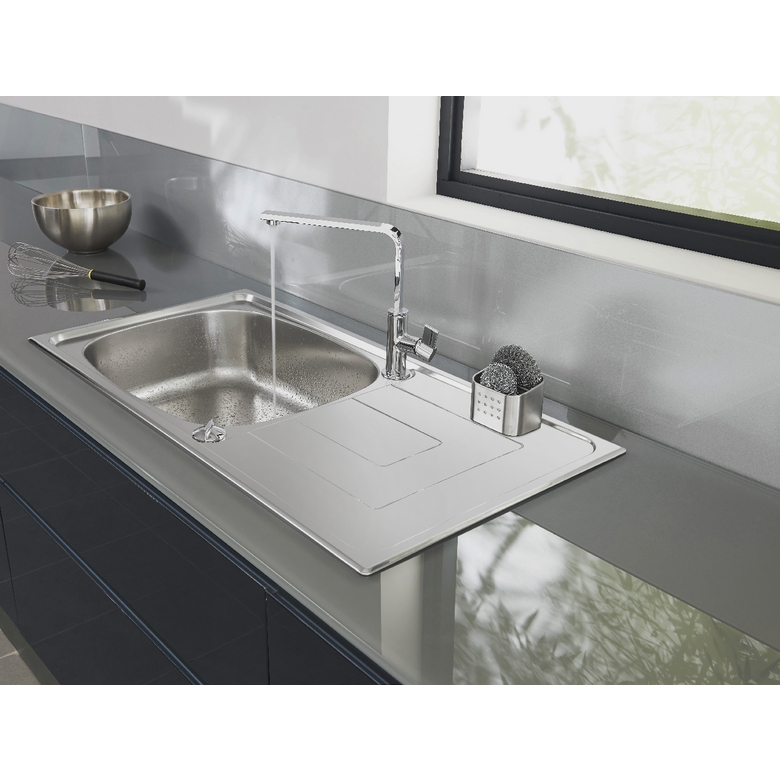Evier lineo inox microstructure