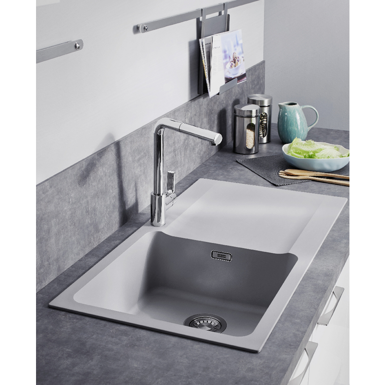 Evier franke titanium