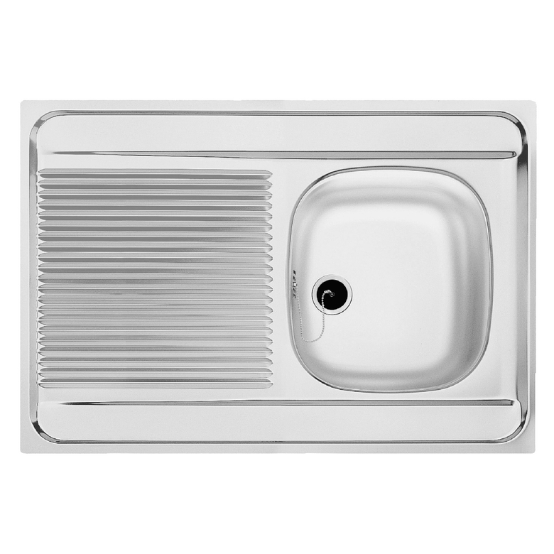 Evier inox 1 bac 120 cm