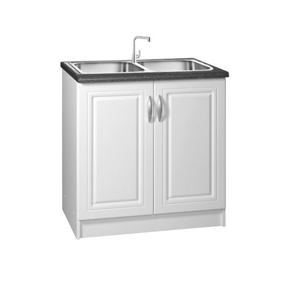 Meuble sous evier 80 cm pas cher