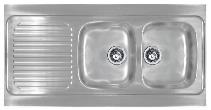 Prix evier cuisine inox 2 bacs