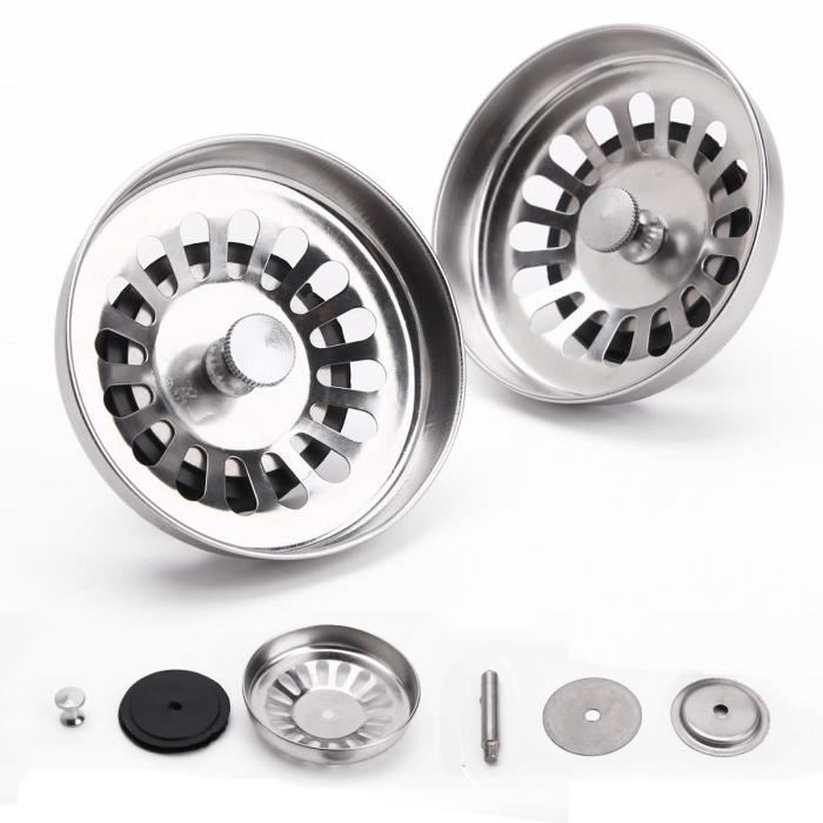Bouchon pour trou evier inox