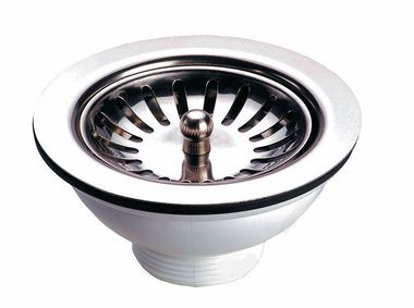 Bonde pour evier inox