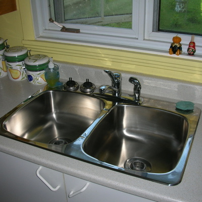 Rendre un evier inox brillant