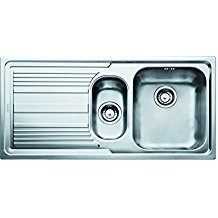 Evier inox 2 bacs franke