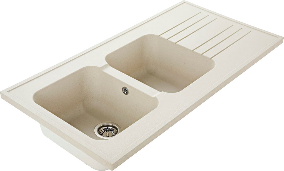 Evier inox double bricoman