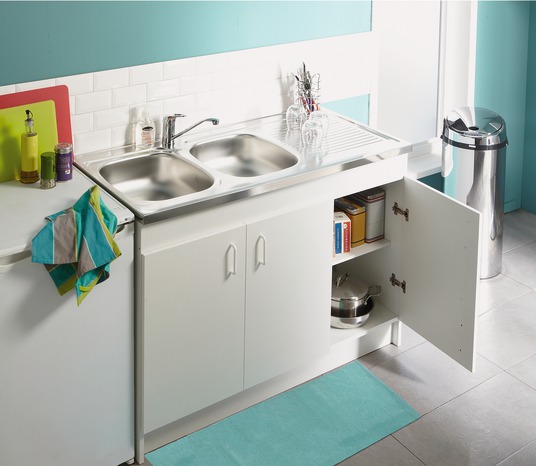 Meuble sous evier 3 portes brico depot