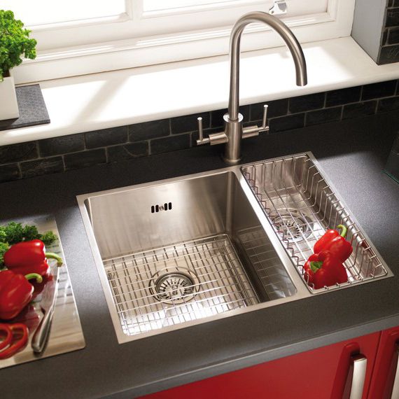 Evier affleurant inox