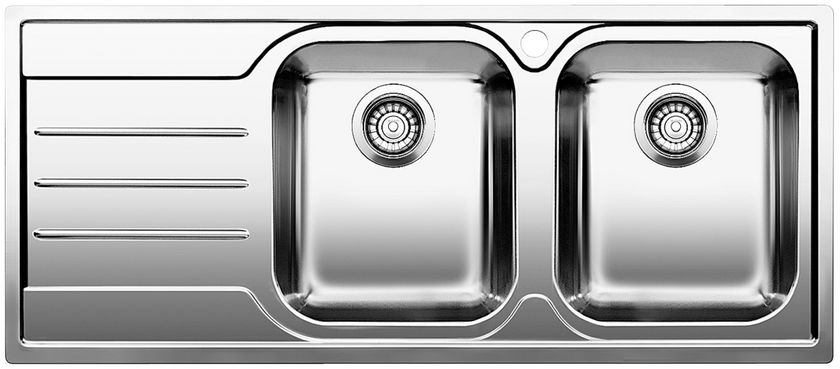 Evier 2 bac inox