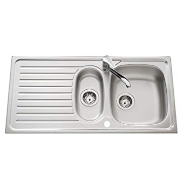 Evier inox nid d'abeille 1 bac