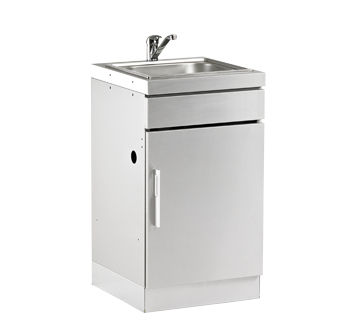 Ensemble evier inox