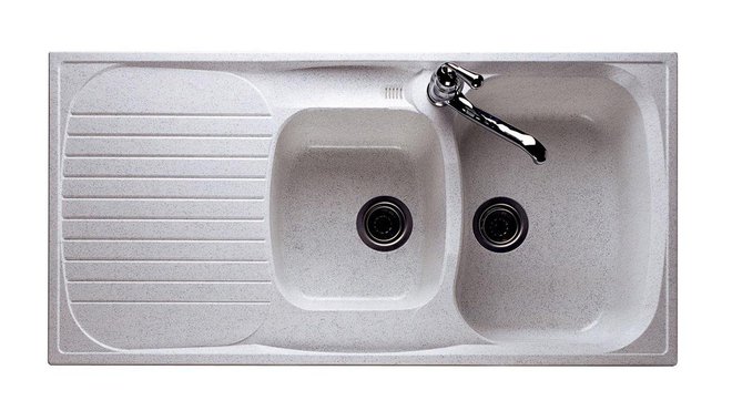 Evier inox solide