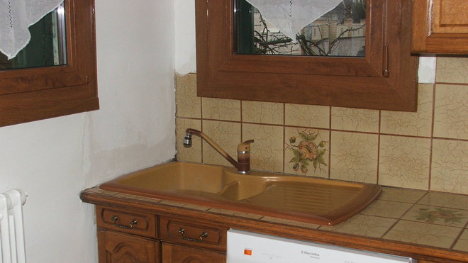 Peindre evier cuisine