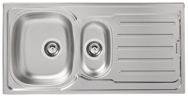 Evier cuisine inox nid d'abeille