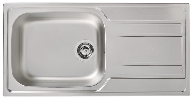 Bouton pour evier inox