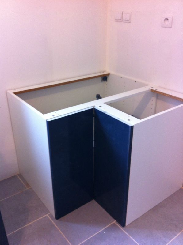Meuble angle sous evier